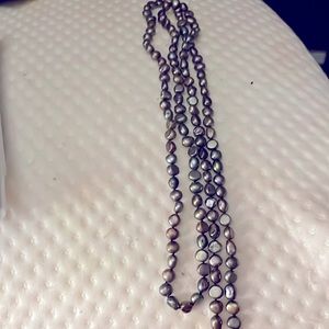 Genuine long peacock Honora pearls